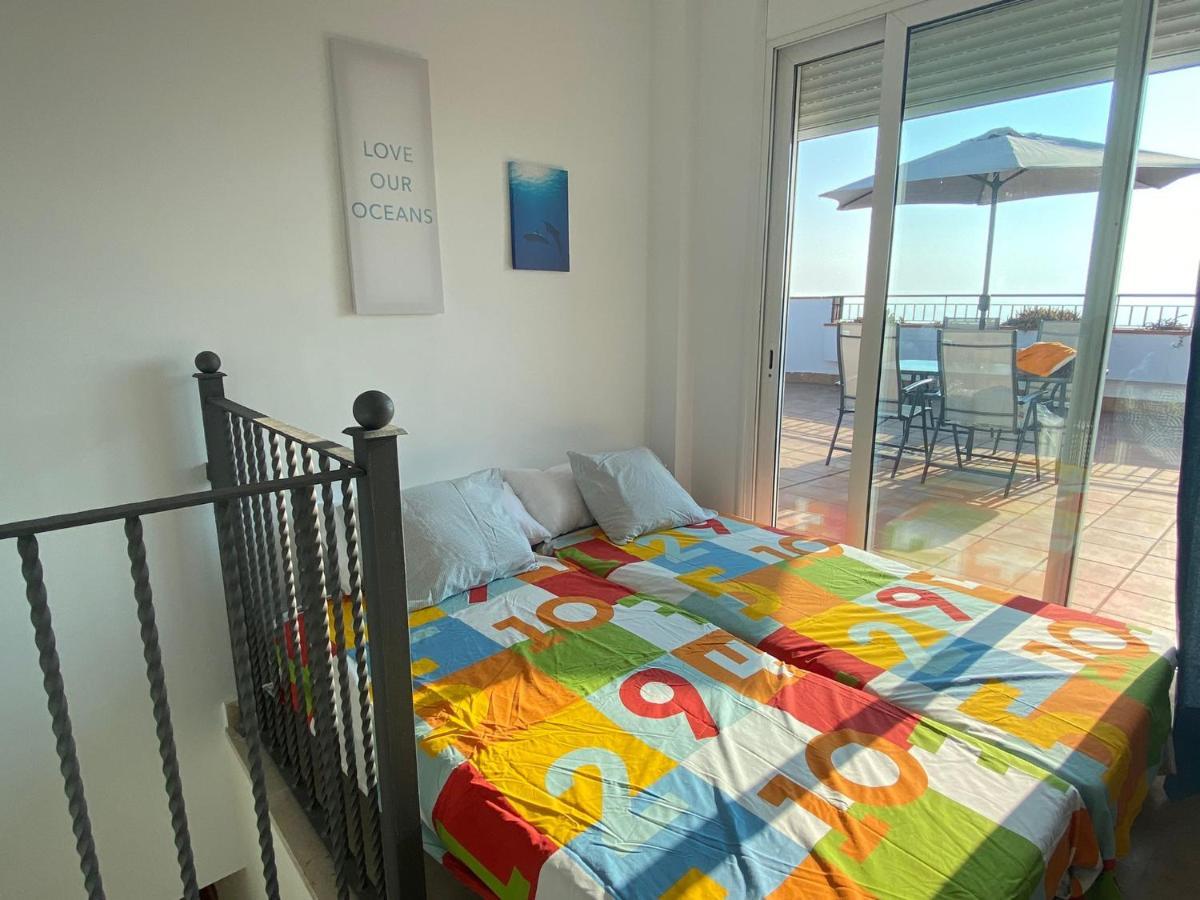Апартаменты Amazing Duplex With Large Terrace And Sea Views Пуэрто-де-Сантьяго Экстерьер фото