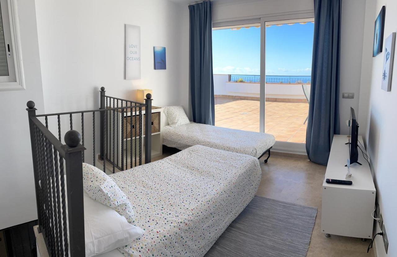Апартаменты Amazing Duplex With Large Terrace And Sea Views Пуэрто-де-Сантьяго Экстерьер фото